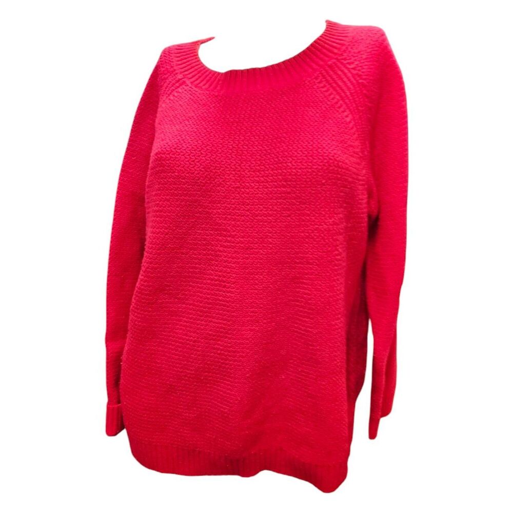 Talbots Red Sweater Womens Size XL - Picture 3 of 8
